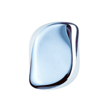 (Sapphire Blue) Compact Hair Styler Brush Portable Detangling Brush for Women