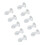 (S) 10pcs Silicone Ear Tips BTE Hearing Aid M 5