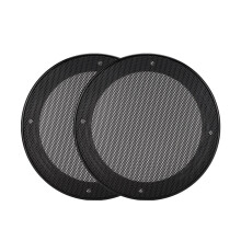 2PCS 5inch Mesh Speaker Cover Black+Black
