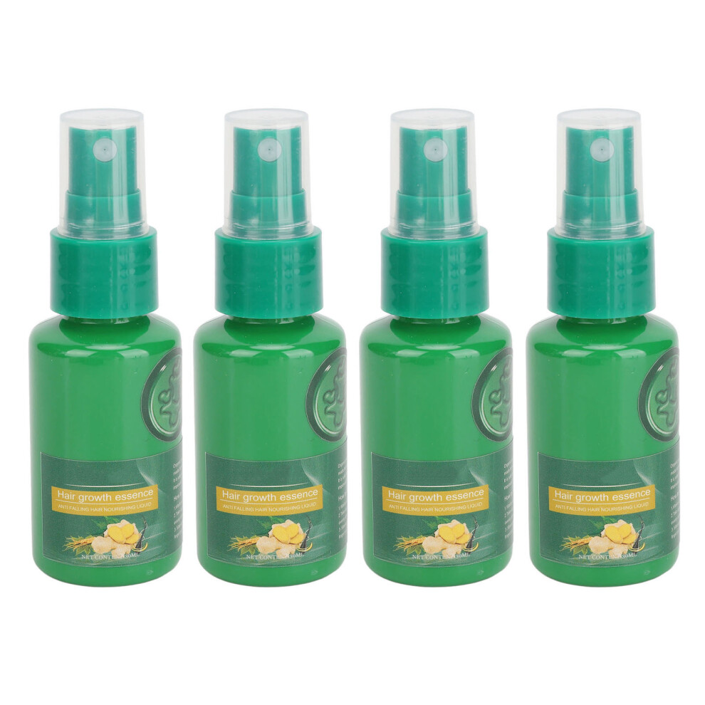 30ml 4PCS Ginger Hair Growth Spray Nourishing Serum for Scalp