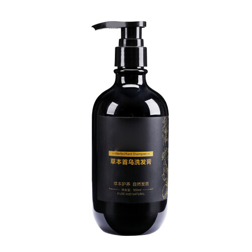 (500ml) Herbal Deep Clean Shampoo for Gray Hair 500ml