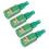 30ml 4PCS Ginger Hair Growth Spray Scalp Serum 5