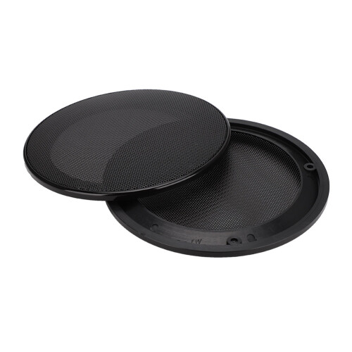 2PCS 5inch Mesh Speaker Cover Black+Black 2