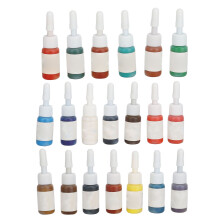 20 kleuren 5ml tattoo inkt set professioneel
