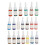 20 kleuren 5ml tattoo inkt set professioneel 1