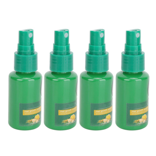 30ml 4PCS Ginger Hair Growth Spray Scalp Serum 2