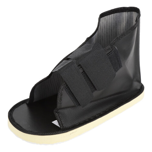 (XL) Gips-Schuh, rutschfest, stoßdämpfend, Kunstleder 2