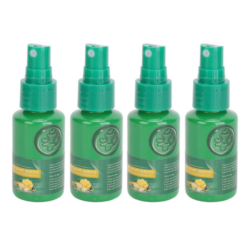 30ml 4PCS Ginger Hair Growth Spray Scalp Serum 1