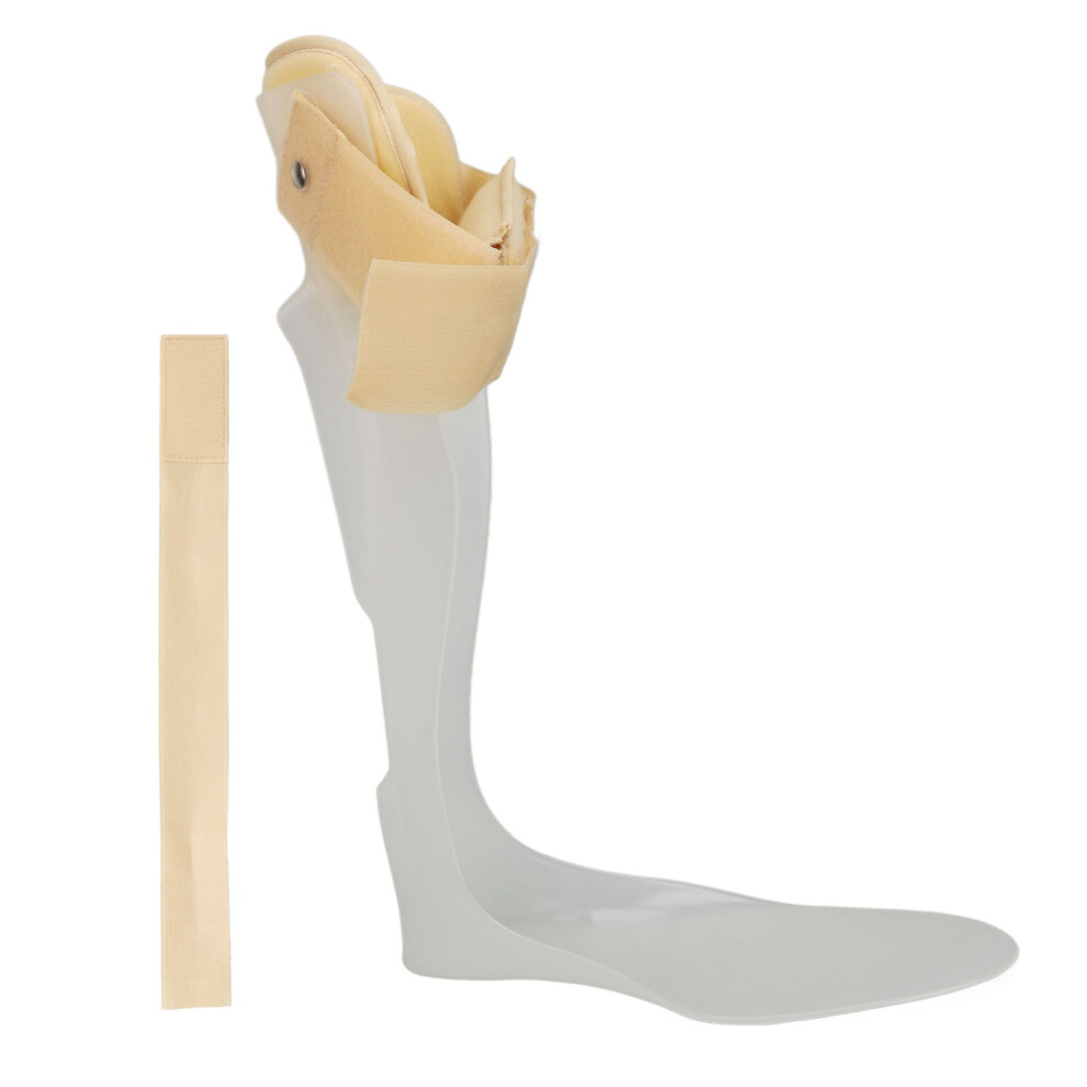 (Right Foot L) Ankle Foot Drop Brace Ultra Thin Lightweight Padded Support Left