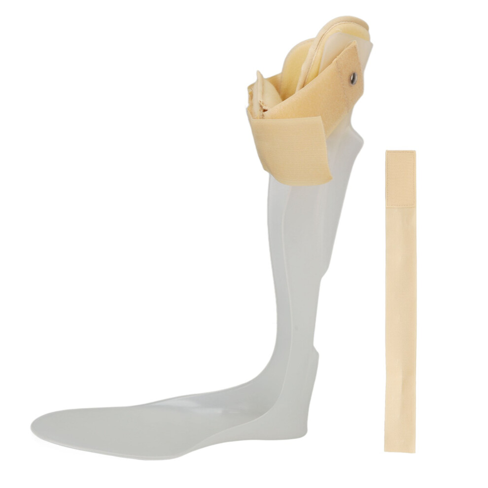 (Left Foot L) Ankle Foot Drop Brace Ultra Thin Lightweight Padded Support Left