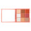 (M9 2) 9-Farb-Lidschatten-Palette, lang haltend, M9 4 5