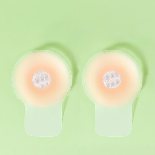(Round Shape 10cm for C D Cup Free Size) Silikon-Nippelabdeckung 6,5cm