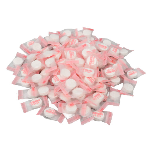 100x Compressed Pure Cotton DIY Facial Mask Sheets 1