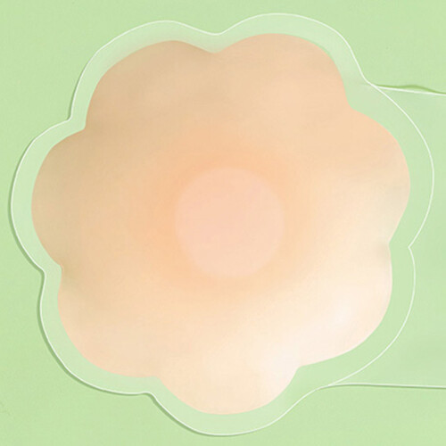 (Flower Shape 10cm for C D Cup Free Size) Silikon-Nippelabdeckung 6,5cm 2