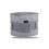 (L Grey) Adjustable Breathable Compression Back Belt L 1
