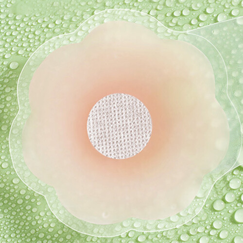 (Flower Shape 10cm for C D Cup Free Size) Silikon-Nippelabdeckung 6,5cm 1