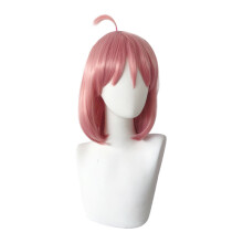 (for Adults) Mädchen Kurze Synthetische Haare Anime Perücke Rosa 4-10 Jahre