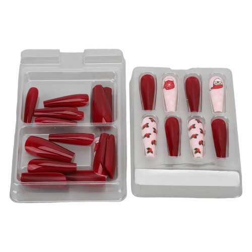 (Type 2) 30x Weihnachts-Nagelwrap Selbstklebend Damen Mädchen Typ 2 2
