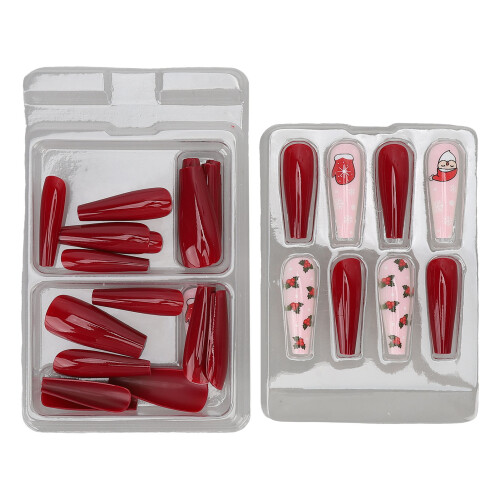 (Type 2) 30x Weihnachts-Nagelwrap Selbstklebend Damen Mädchen Typ 2 1