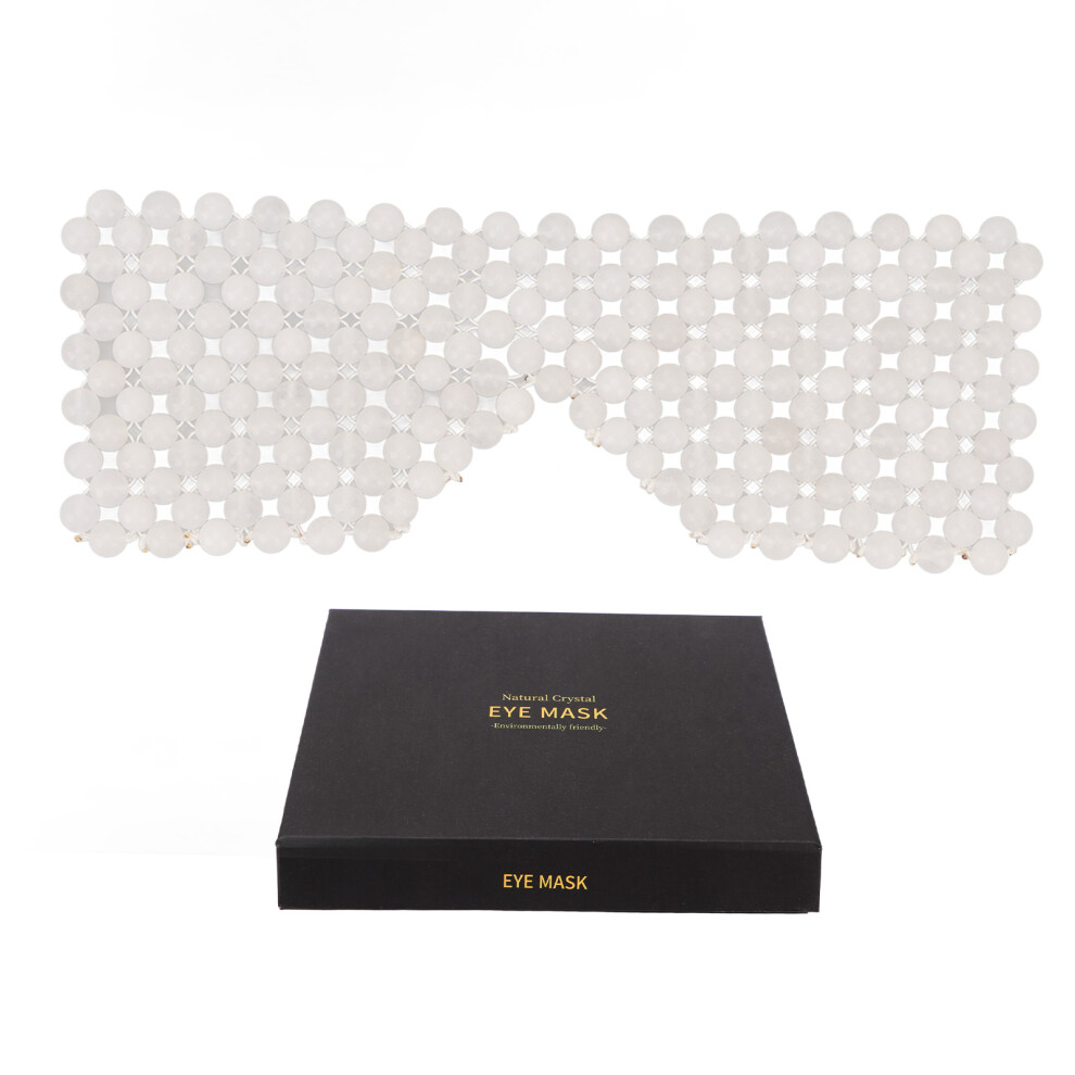 White/Golden () Jadestone Eye Blindfolds Eye Fatigue Relief Edema Reduction