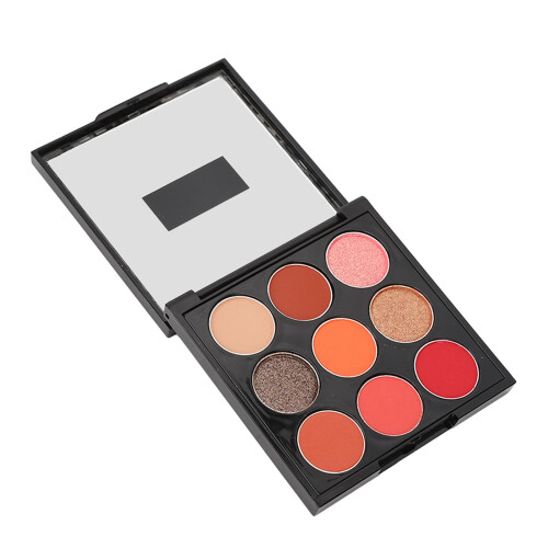 (04) Lidschatten-Palette 9 Farben Matte Glitzer 04 1