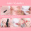 Layhou Gel Polish Set UV LED Nail Kit False Tips Home Use 4