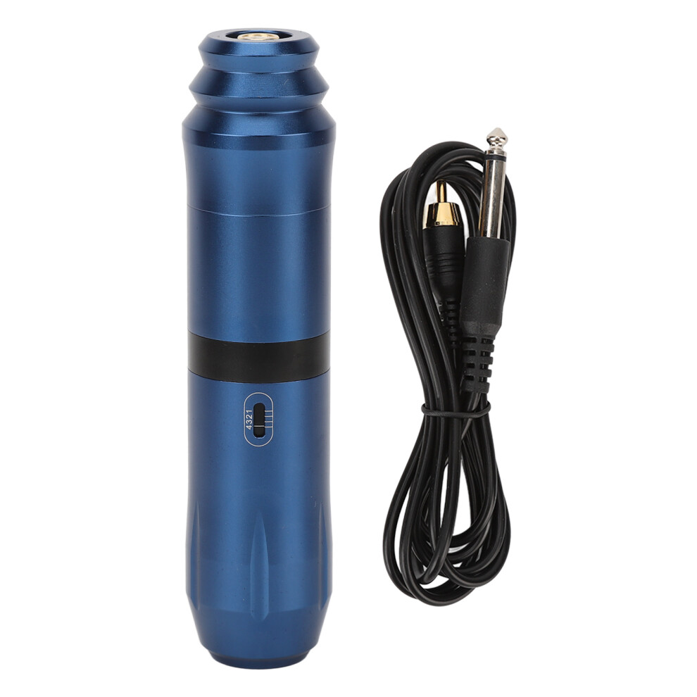Blue (Blue) Tattoo Pen Machine Rca Strong Torsion Needle Rotary Clip Cord