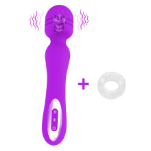 Female Vibration Sex Toy Double Head AV Massage Stick