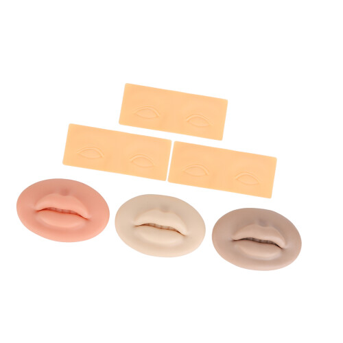 Zachte silicone 3D microblading oefenhuid 2
