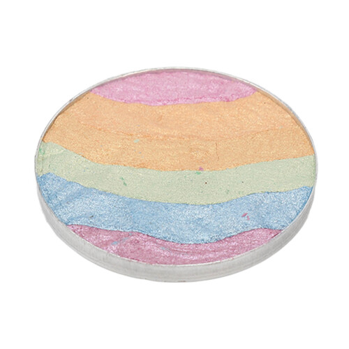 (Type 2) 6-Farb Glitter Lidschatten Metallic Highlighter lang haltend 2