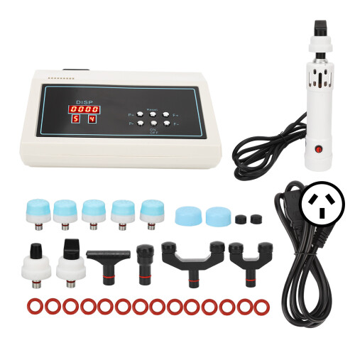 (AU Plug) Shockwave Therapy Machine ED Therapy Machine White 100-240V EU Plug