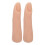 (Skin Color) 2pcs Bendable Silicone Nail Training Finger 3