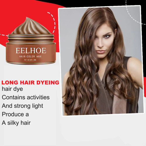 EELHOE Haarfarbwachs Creme 30ml Einweg Sofort 2