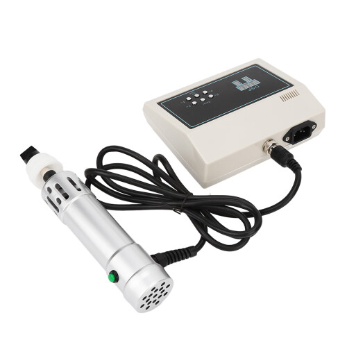 (EU Plug) Shock Impulse Therapy Machine Silver Bonesetting Head 2