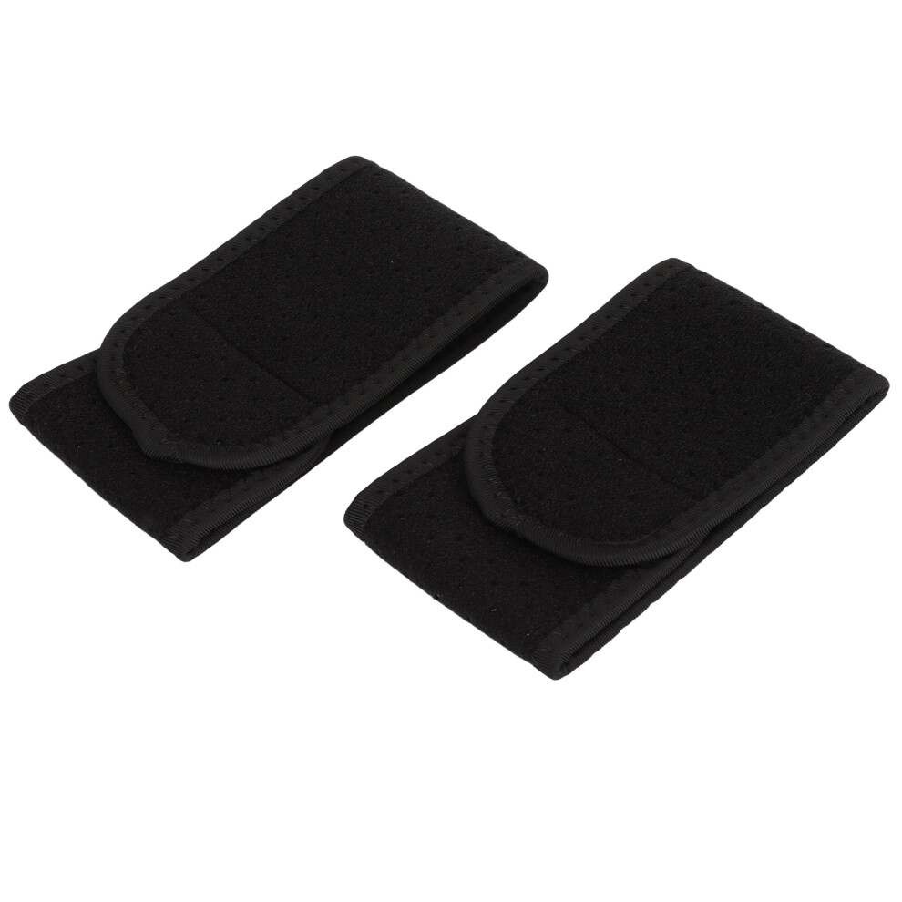 2 Pcs Compression Wrist Brace Hook and Loop Warm for Sprain Sports
