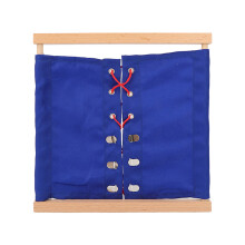 Adult Shoe Laces Buckle Dress Learning Board for Elderly