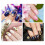 Pennello Silicone Doppia Punta per Strass Unghie 1