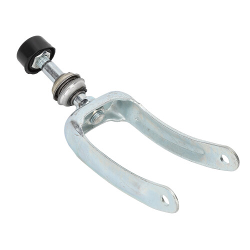 Radhalterung mit Lager Stahl 1