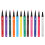12er Eyeliner Set Wasserdicht Matt 1,5g 5
