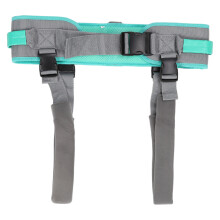 (L) Transfer Belt Gait Assist Device Loops Medical Nursing Green L