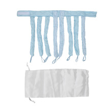 Hitzeloses Lockenband mit Aufbewahrungstasche, blau