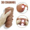 3D-Kanal Weiche Masturbations-Silikon 2