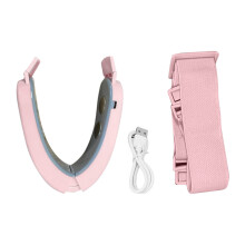 (Pink) Elektrische V-Gesichtsmaschine gegen Doppelkinn
