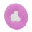 Silicone Face Massage Pillow Round Soft for Salon 5