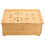 Fuß-Moxa-Box Bambus 6 Schlitze 6 Öffnungen 4