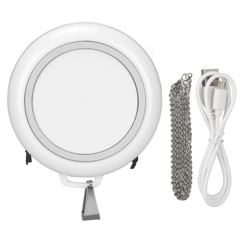 (White) Mini wimperdroger USB oplaadbaar 3 snelheden roze
