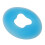 Silicone Face Massage Pillow Round Soft Blue for Salon 3