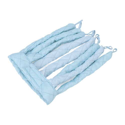 Hitzeloses Lockenband mit Aufbewahrungstasche, blau 2