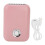 (Pink) Mini-Wimperntrockner USB, 3 Stufen, leise, Rosé 1
