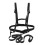(Black) Imbracatura Sci Bambini Alta Sicurezza Nylon Nero 1